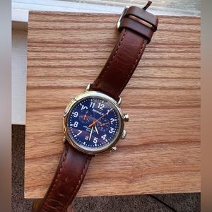 Shinola Runwell Chronograph 41mm Blue